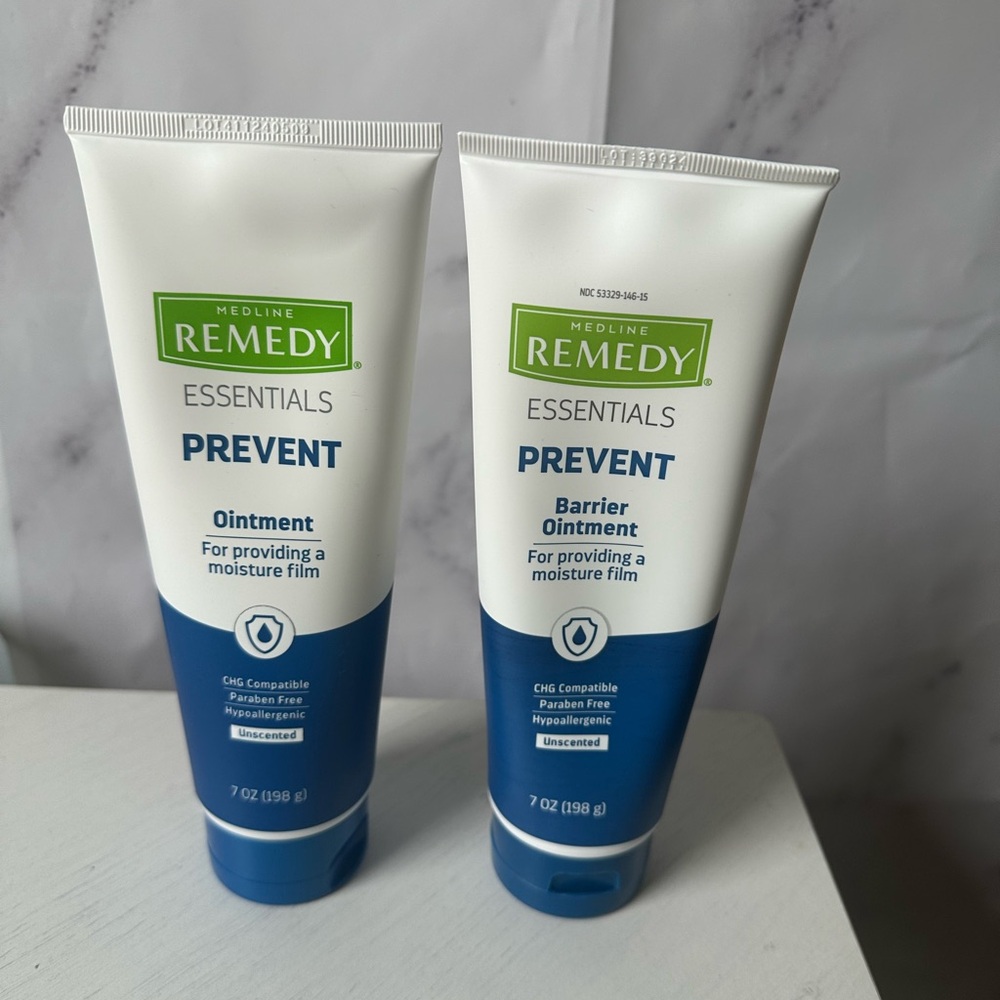 MEDLINE REMEDY ESSENTIALS PREVENT OINTMENT - 7oz - 2 BOTTLES NEW